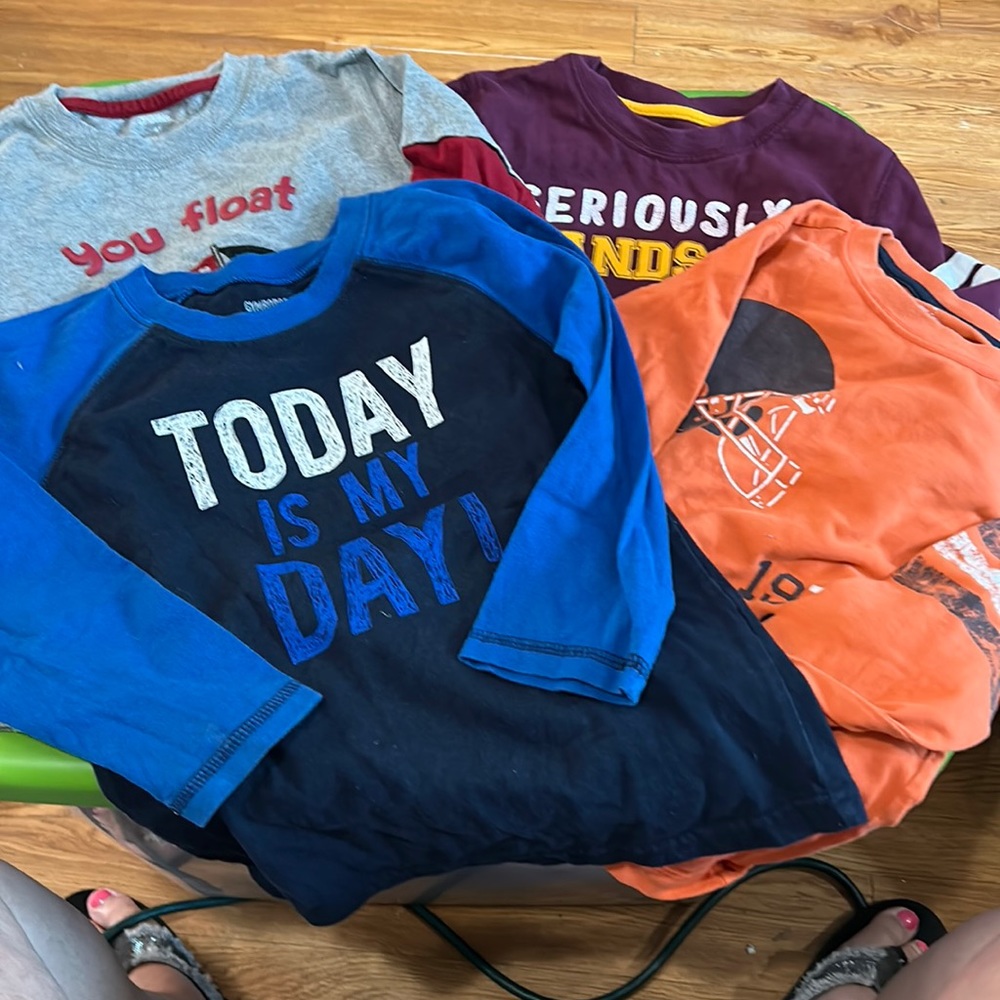 Four Gymboree, long sleeve T-shirts